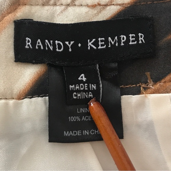 Randy Kemper Pencil Skirt Size 4, Small Animal Print, Leopard, Cheetah - Picture 11 of 16